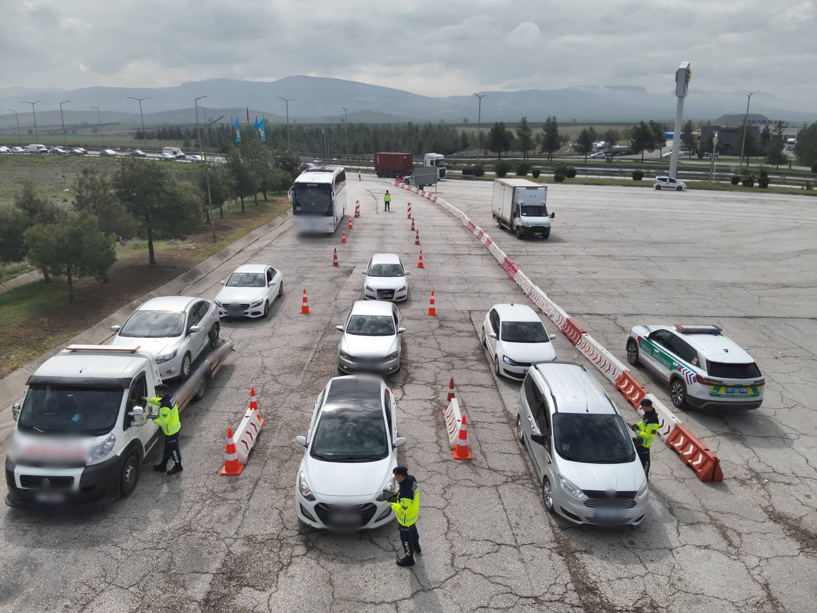 Gaziantep TAG Otoyolu’na Dikkat! Dronla Denetim!