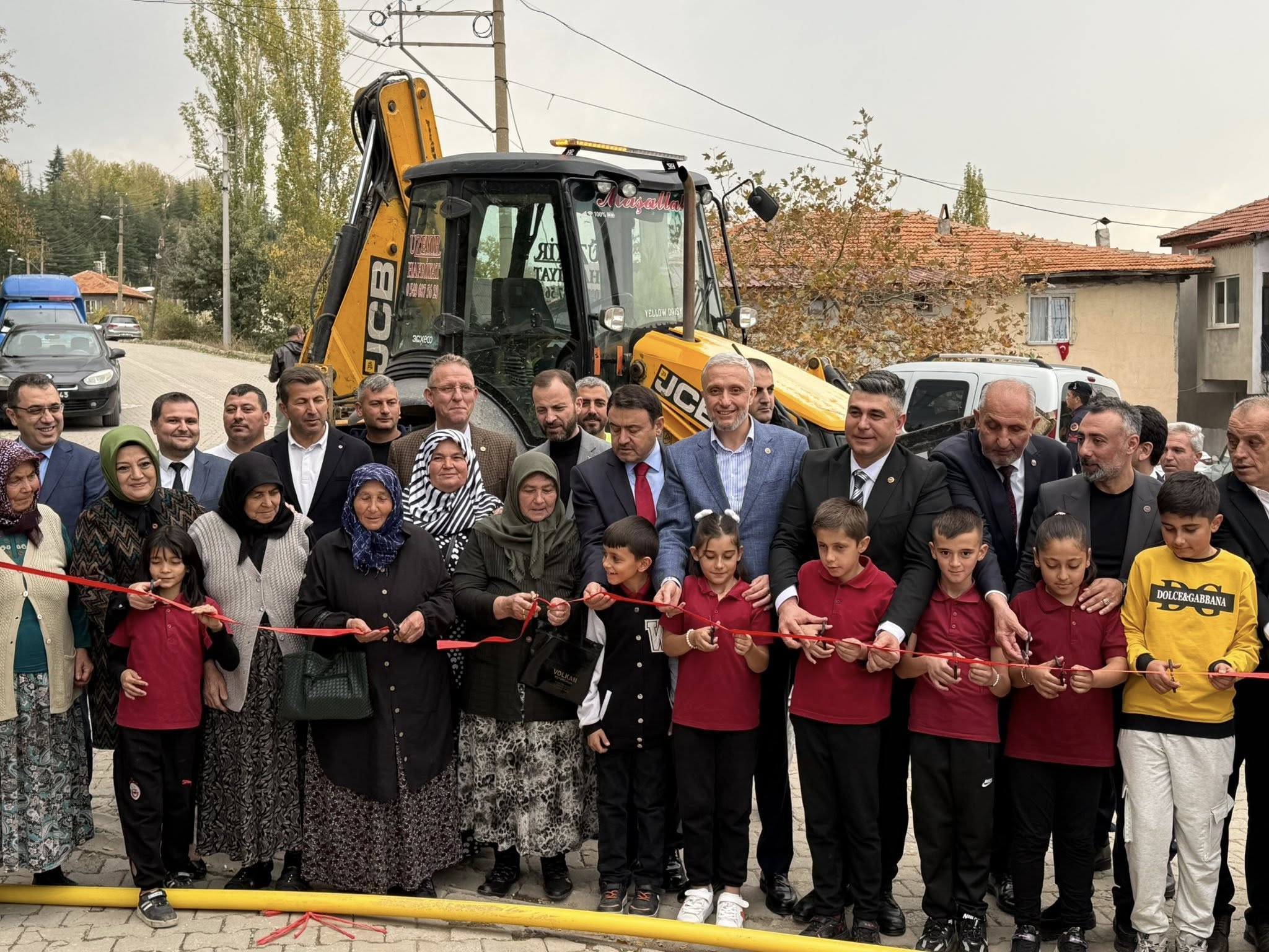 Gedi̇z Gökler Beldesi̇nde Doğalgaz Çalışmalari İçi̇n Tören Düzenlendi̇