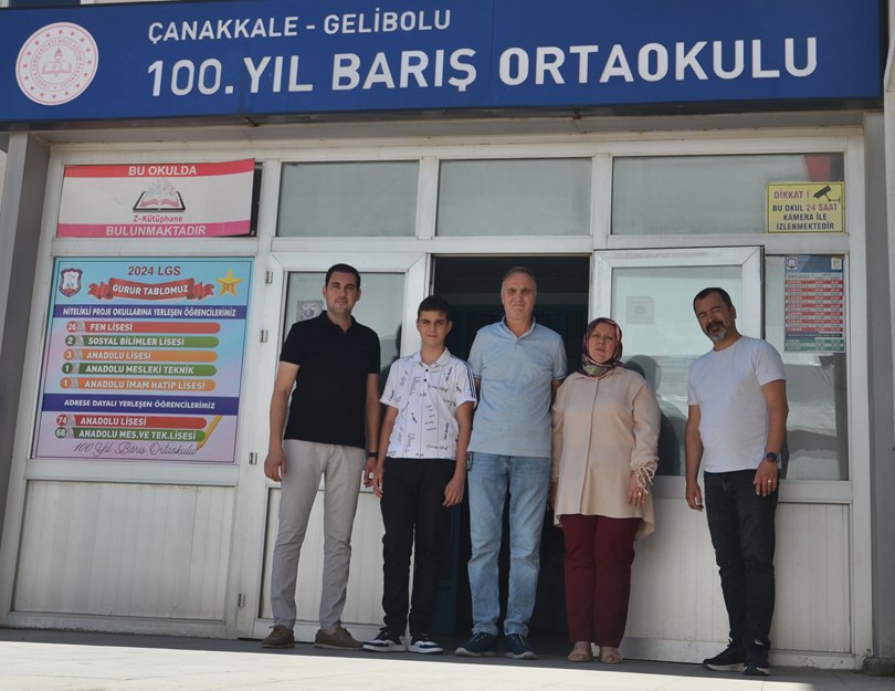 Gelibolulu Semih Bakır’dan Gurur Verici Başarı: LGS’de Tam Puanla Türkiye Birincisi Oldu