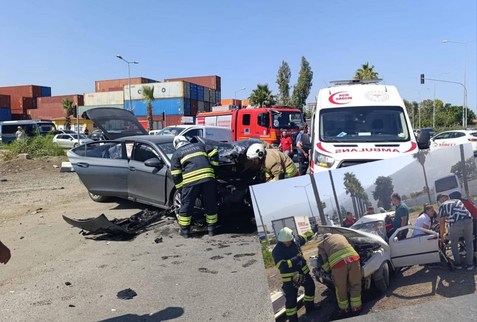 Hatay İskenderun’da Trafik Kazası