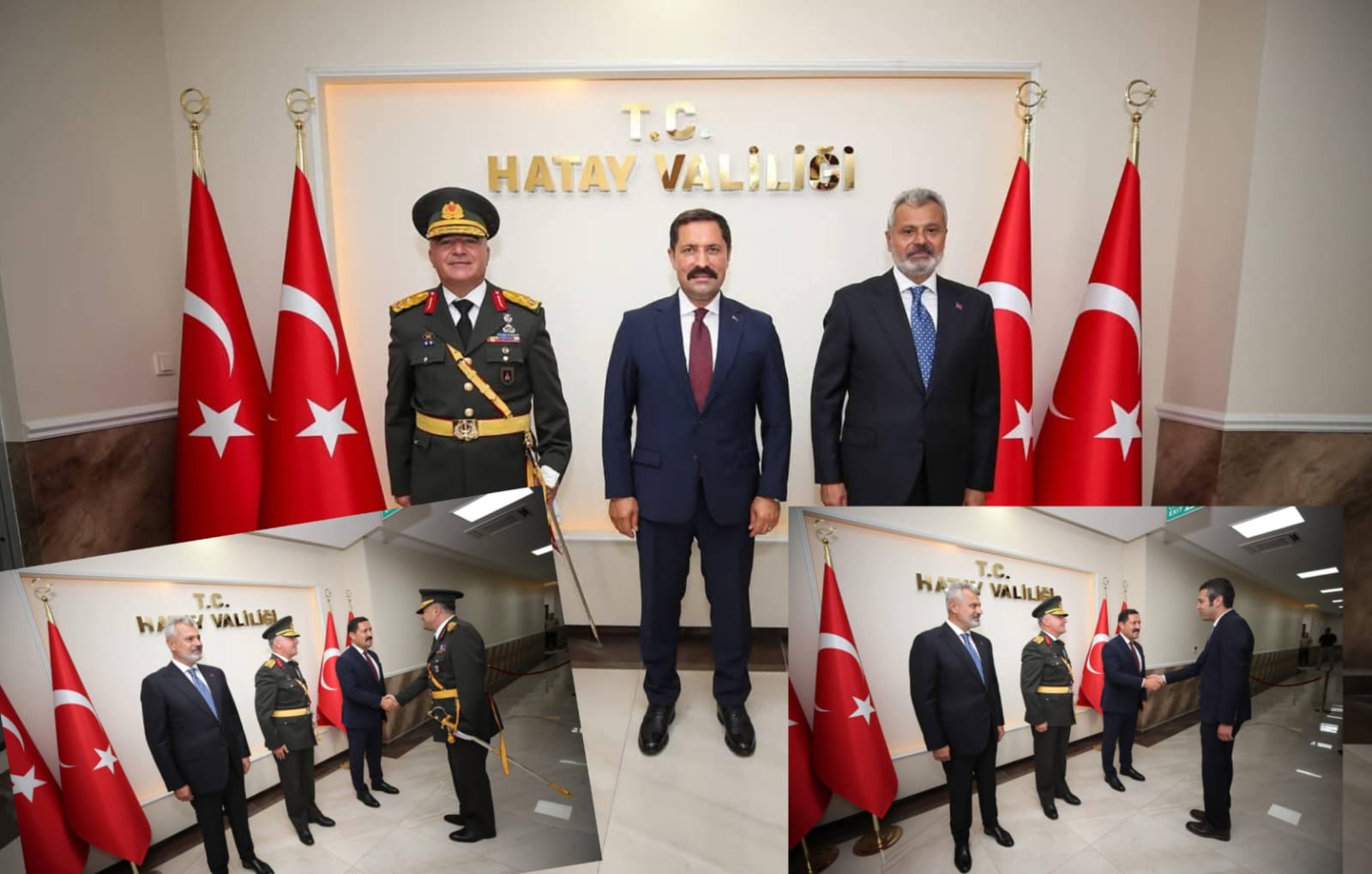 Hatay Valiliğinde Zafer Bayramı Tebrikat Töreni