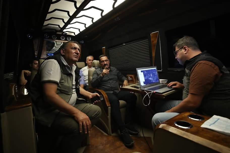 Hatay Valisi Masatlı Yangın Bölgesinde İncelemelerde Bulundu