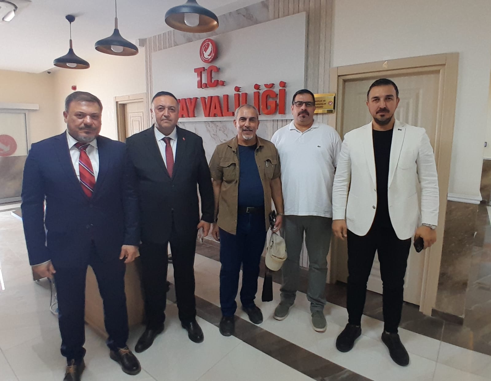 Hatay’da Cemiyet Başkanları Protokolde Yerini Aldı