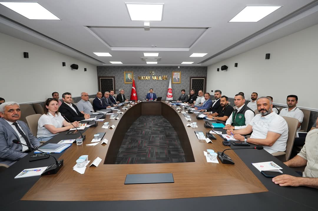 Hatay’daki projeler masaya yatırıldı