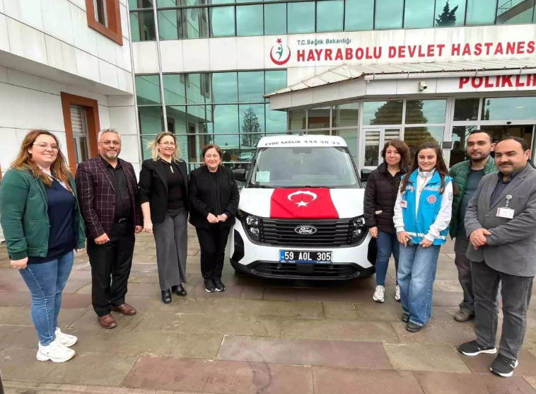 Hayırsever İş Kadınından Hayrabolu Devlet Hastanesine Sağlık Aracı Bağışı