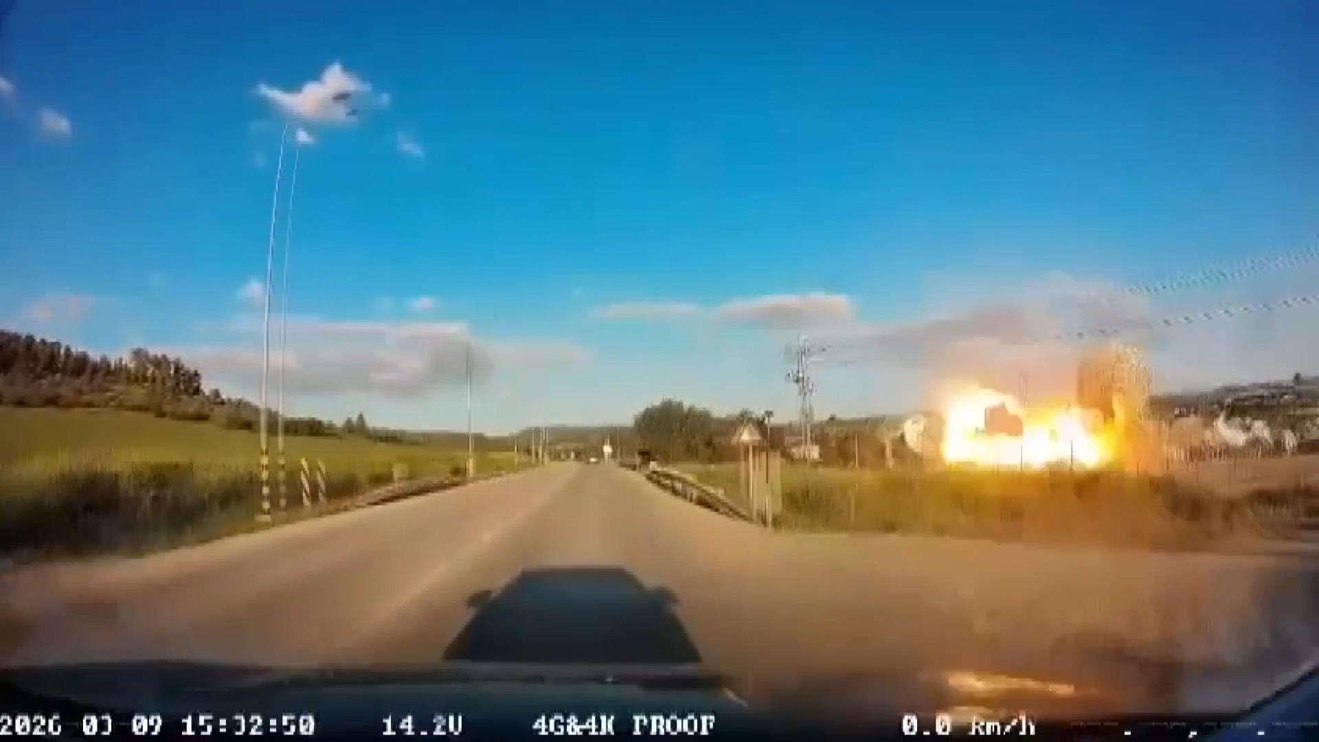 Hizbullah’ın İsrail’deki Uydu İletişim Merkezine Düzenlediği Saldırı Görüntülendi