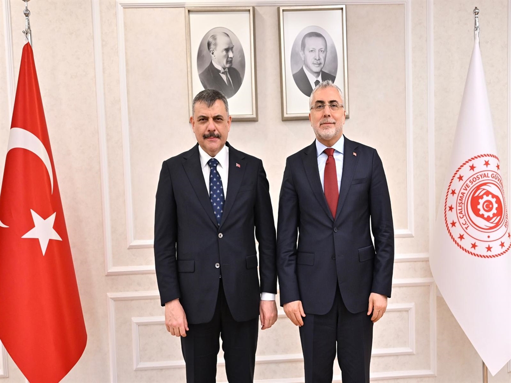 İçişleri Bakanı Mustafa Çiftçi’den Bakan Işıkhan’a Ziyaret: Çalışma Hayatı Ve Refah Odaklı Görüşme
