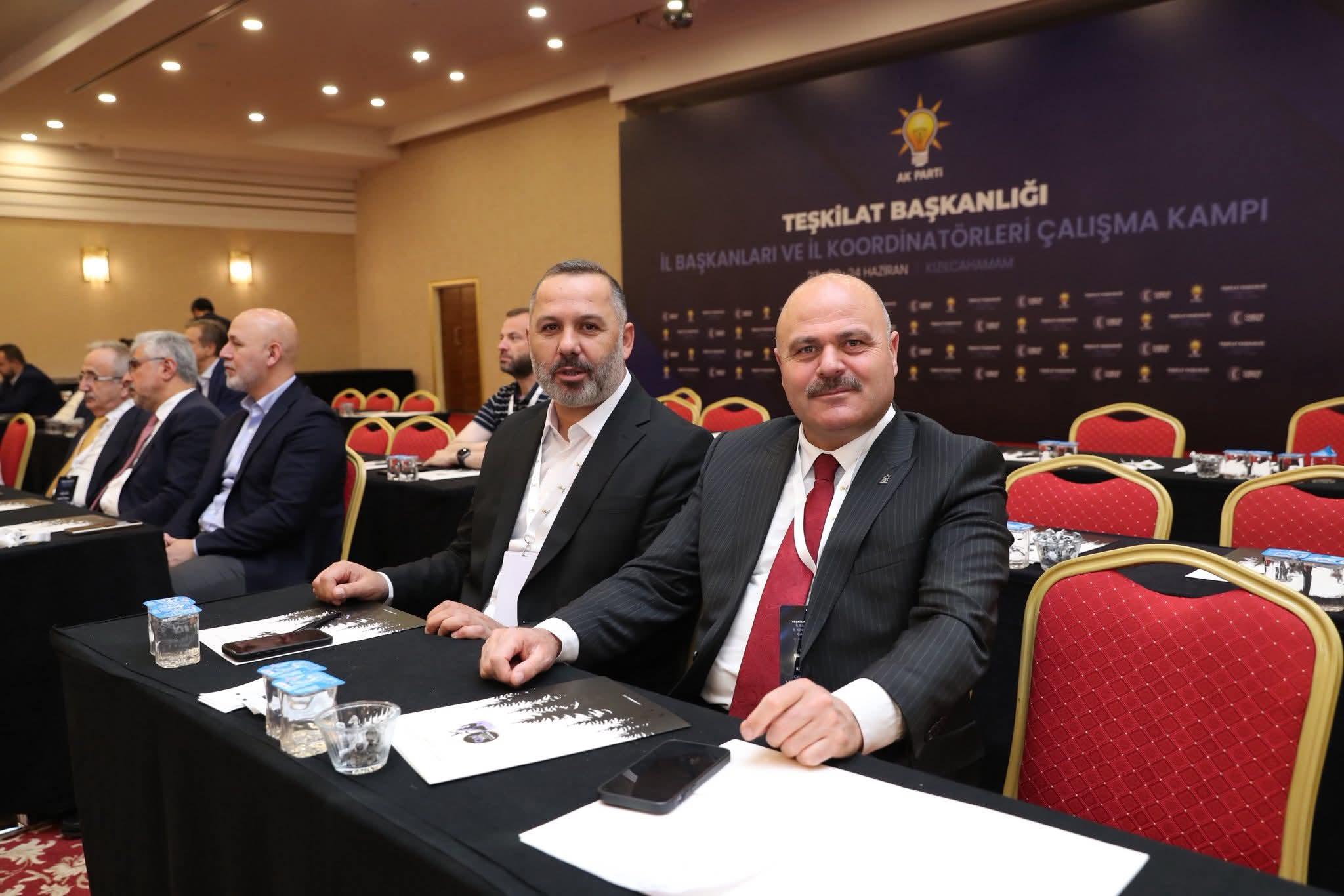 İl Başkanı Muammer Sancar, Kızılcahamam Kampı’nda TBMM Grup Başkanı Güler’i Dinledi