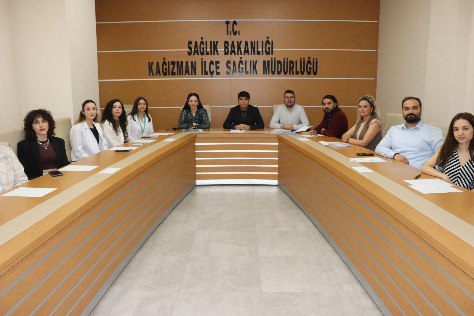 İl Sağlık Müdürü Dr. Mücahit Aydın’dan Kağızman İlçe Sağlık Müdürlüğü’ne Ziyaret