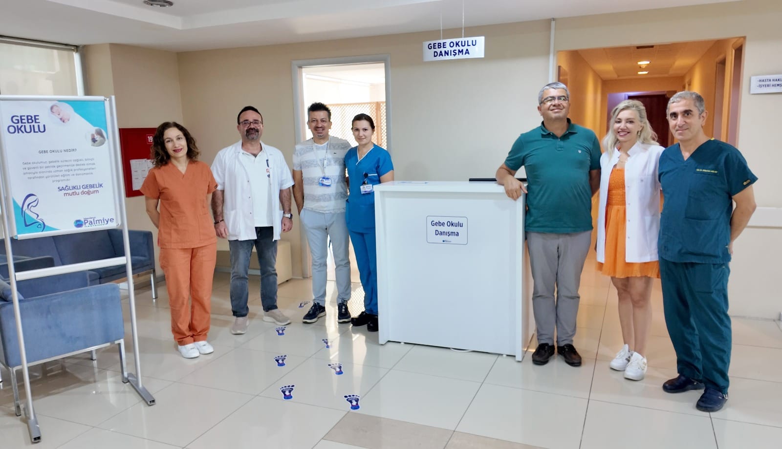 İskenderun Palmiye Hastanesinde Gebe Okulu Hizmete Girdi