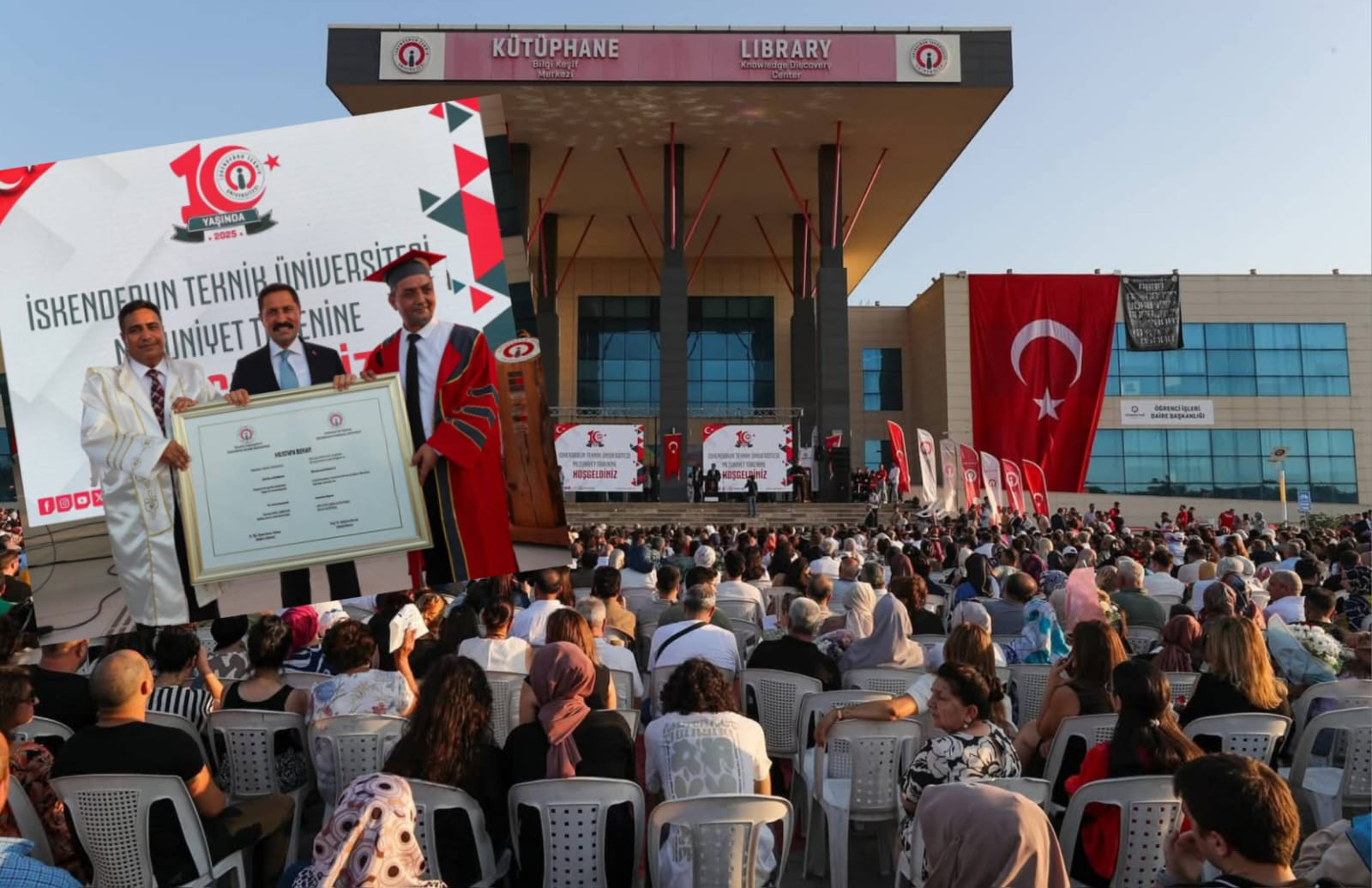 İskenderun Teknik Üniversitesi’nde Mezuniyet Coşkusu