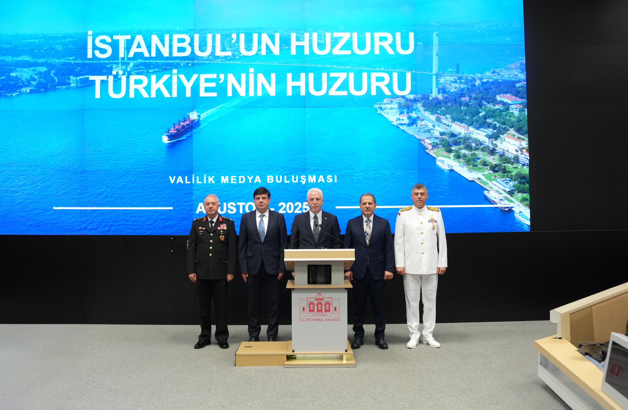 İstanbul Valisi Davut Gül, 2025’in İlk Yedi Ayına Ait Emniyet Verilerini Açıkladı