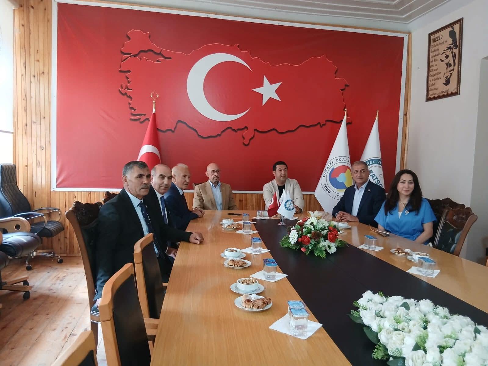 İYİ Parti Heyetinden Kars Ticaret ve Sanayi Odası’na Ziyaret