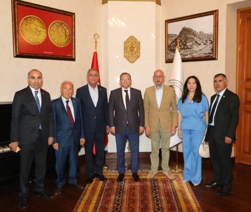 İYİ Parti Heyetinden Kars Valisi Ziya Polat’a Ziyaret