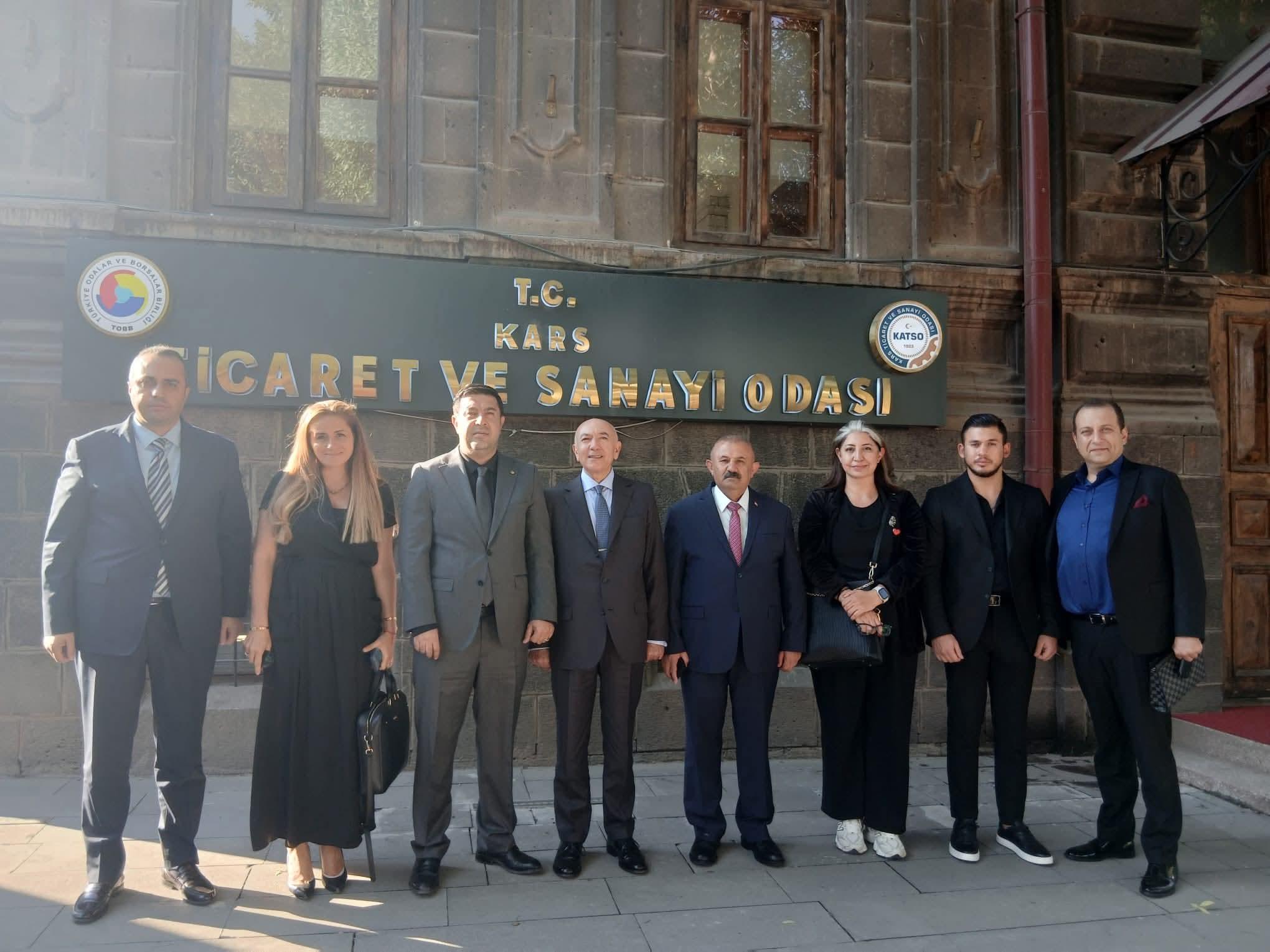 KAI Vakfı’ndan Kars Ticaret ve Sanayi Odası’na Ziyaret