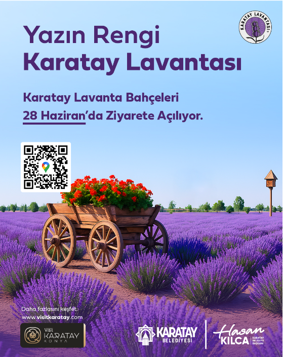 Karatay Lavanta Bahçesi 28 Haziran’da Ziyarete Açılıyor