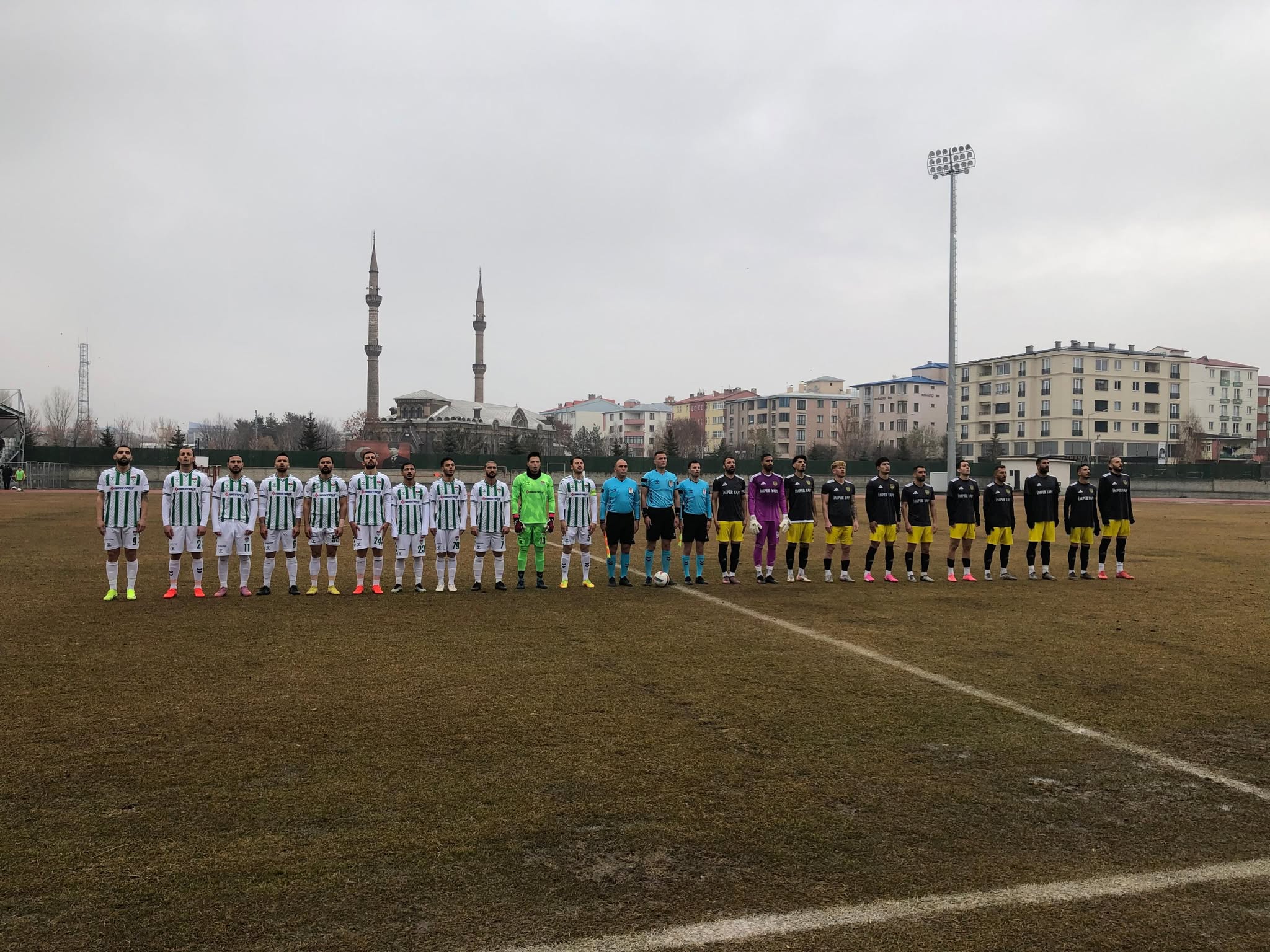 Kars 36 Spor – Bitlis 1916 karşısında 2 – 2 berabere kaldı