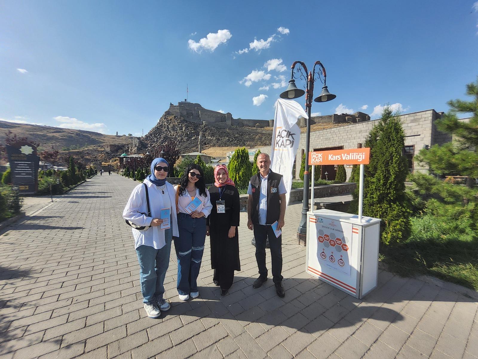 Kars Açık Kapı’dan Kadına Yönelik Şiddetle Mücadelede Farkındalık Atağı