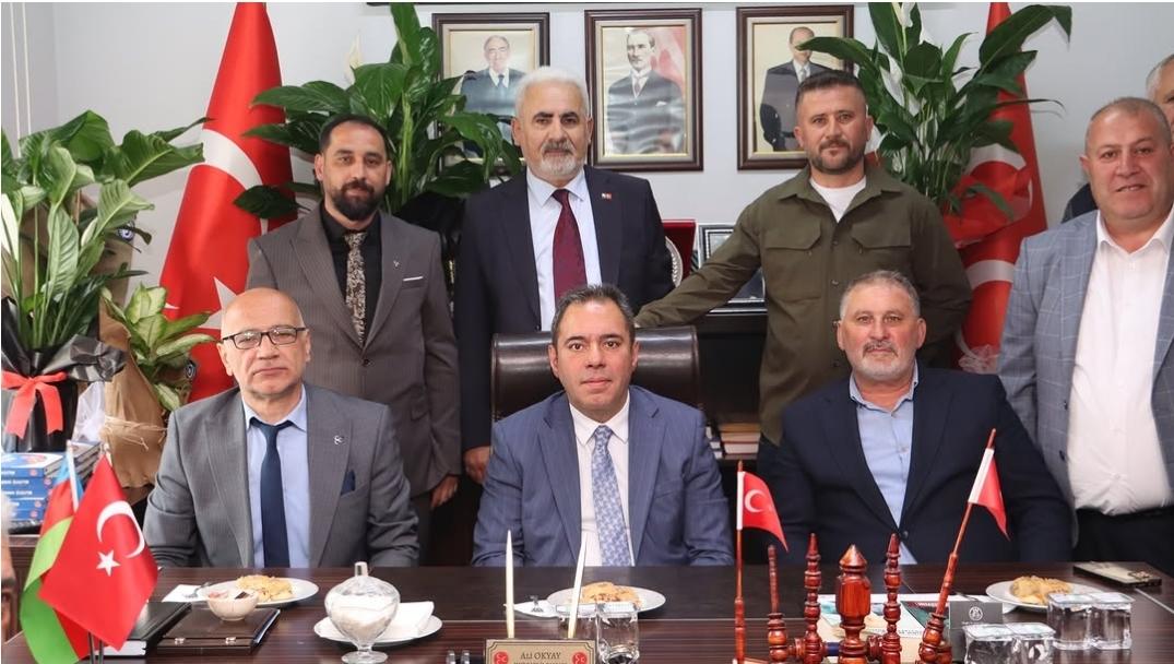 Kars Belediye Başkanı Senger’den MHP İl Başkanlığı’na Hayırlı Olsun Ziyareti