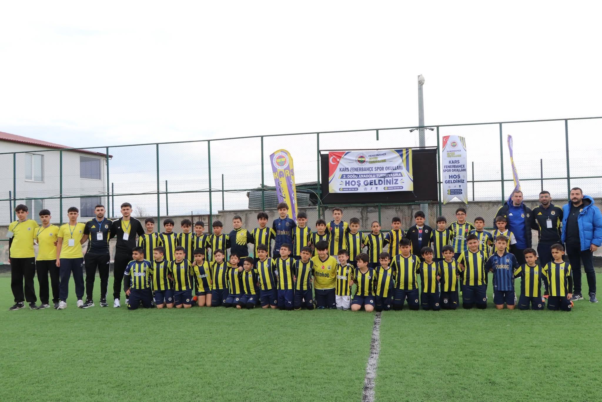 Kars, Fenerbahçe Spor Okulları 2. Doğu Anadolu Turnuvası’na Ev Sahipliği Yaptı