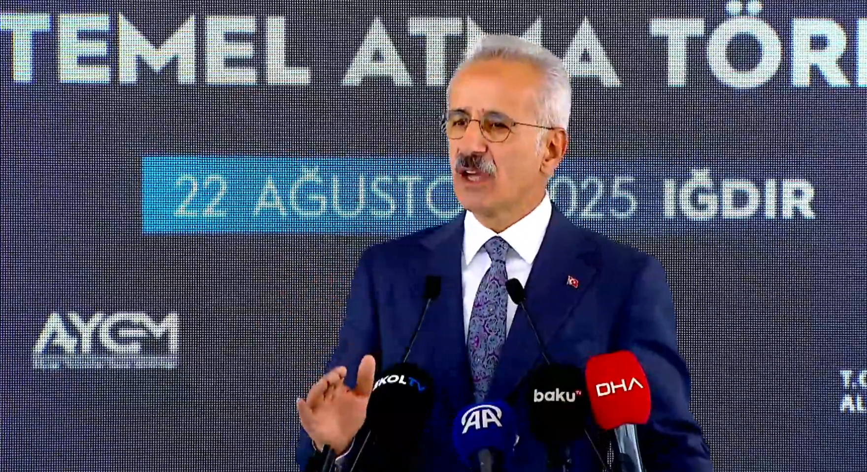 Kars-Iğdır-Aralık-Dilucu Demiryolu Hattı Temeli Atıldı: Zengezur Koridoru’na Doğru Büyük Adım