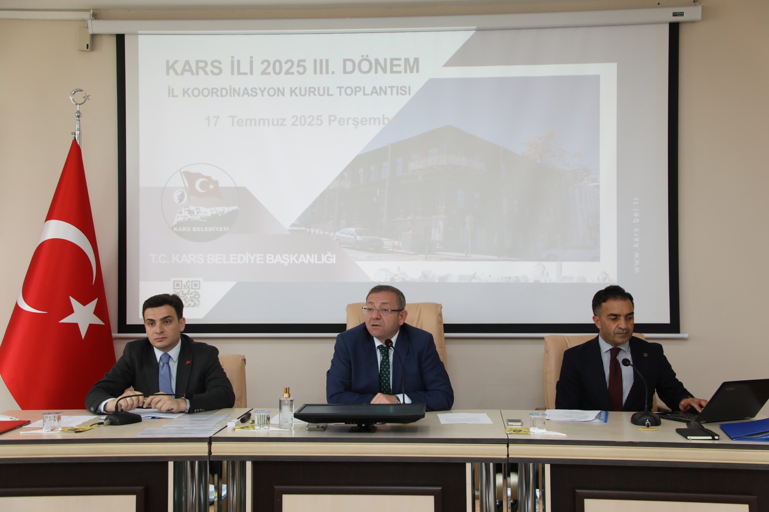 Kars İl Koordinasyon Kurulu 2025 Temmuz Ayı Toplantısı Gerçekleştirildi