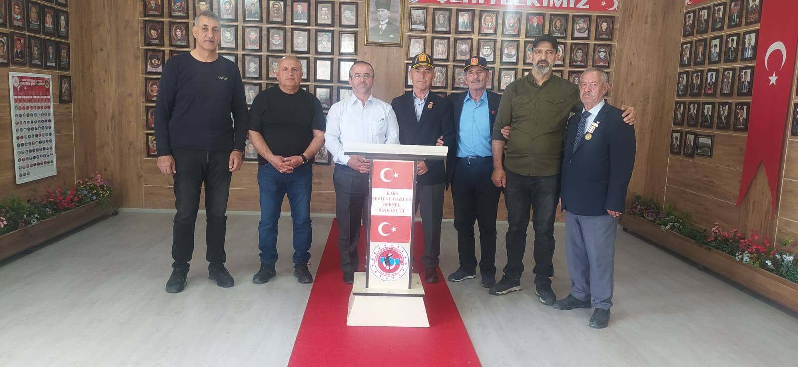 Kars İl Müftüsü Yavuz Yıldız’dan Şehit ve Gazi Derneği’ne Ziyaret