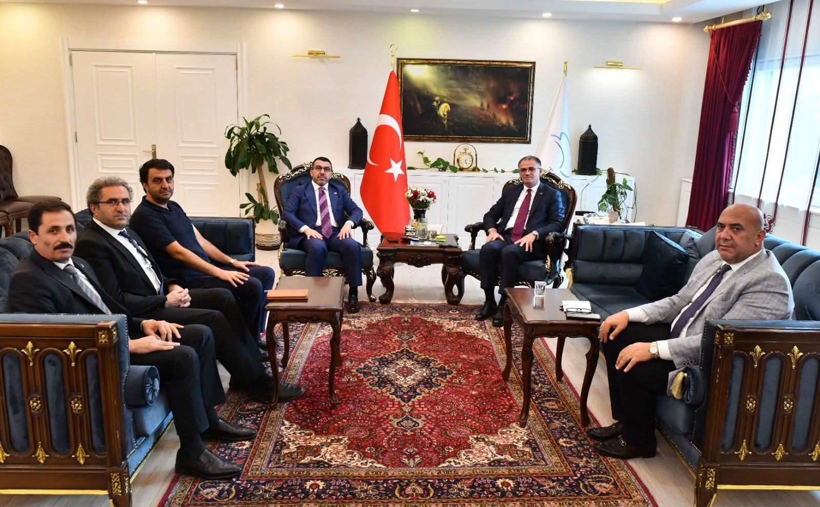 Kars Milletvekili Adem Çalkın’dan Van Valisi Ozan Balcı’ya Ziyaret