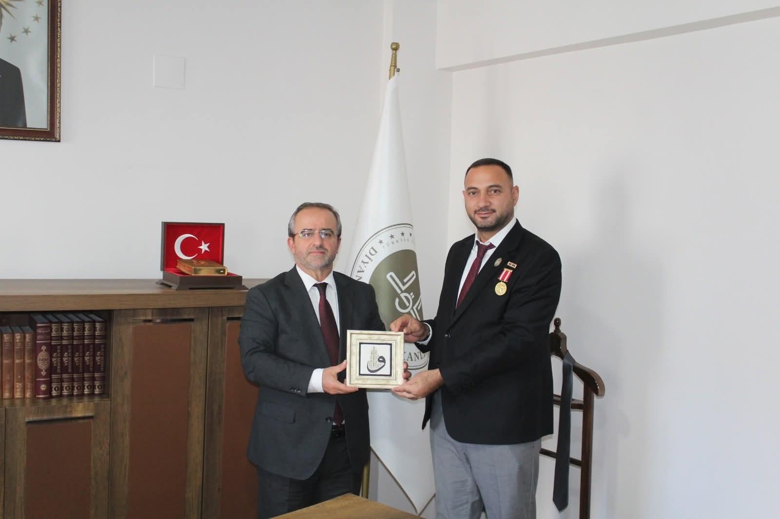 Kars Müftülük Personeli Gazi Uğur Edizer’e Anlamlı Program