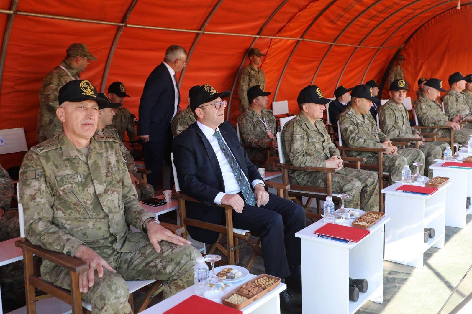 Kars Valisi Ziya Polat, Yıldırım 2025 Seferberlik Tatbikatı’na Katıldı