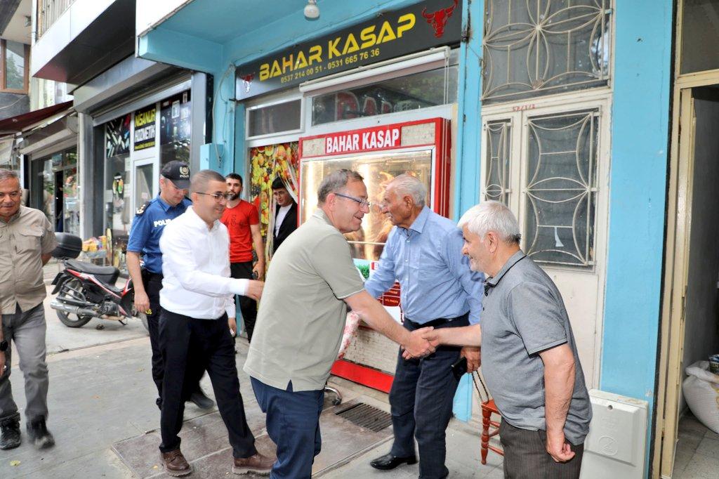 Kars Valisi Ziya Polat’tan Kağızman Esnafına Ziyaret