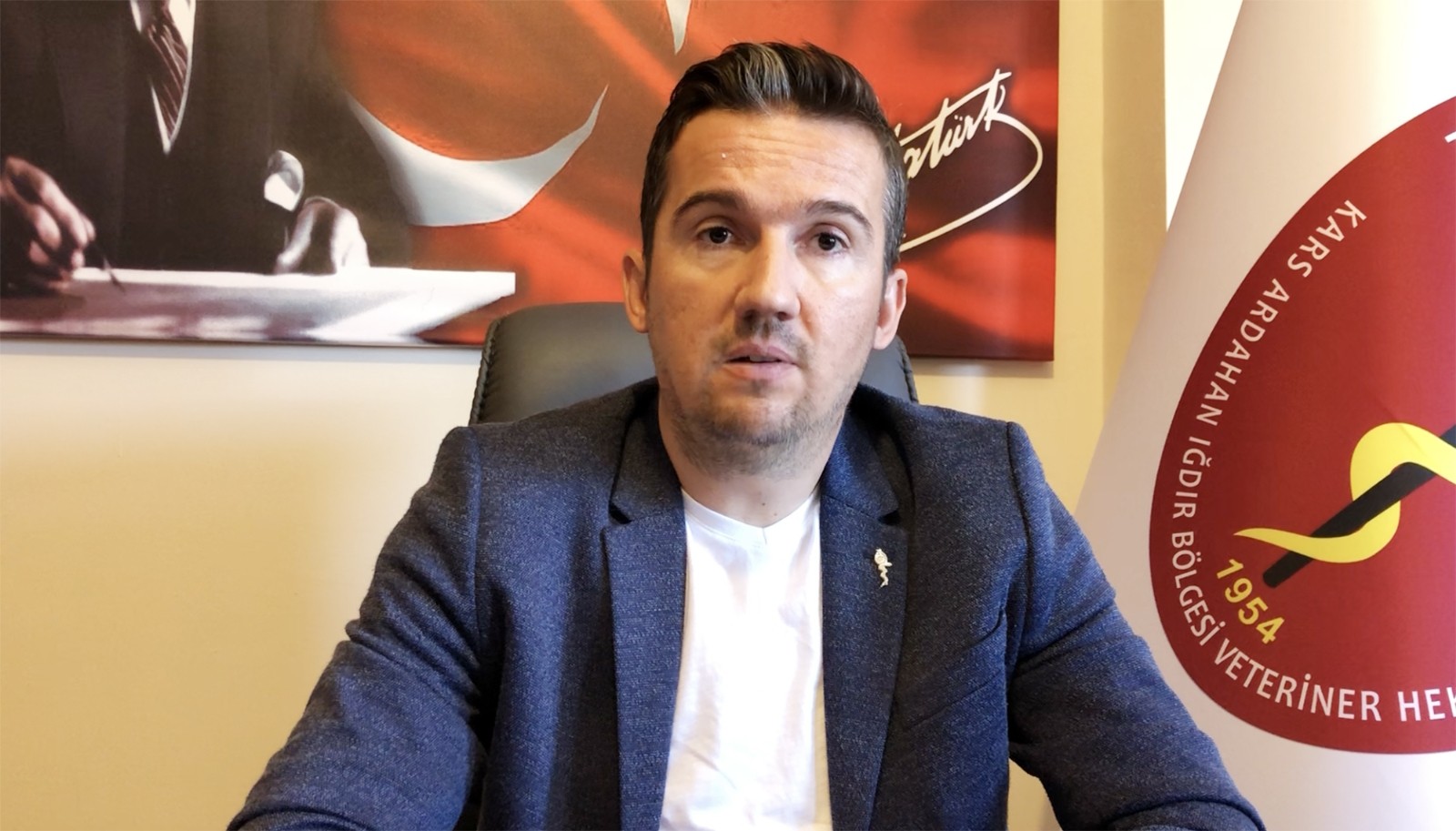 Kars VHO Başkanı Ercan Ödül “Sat-1 Serotipli Şap Hastalığı” hakkında bilgilendirme yaptı