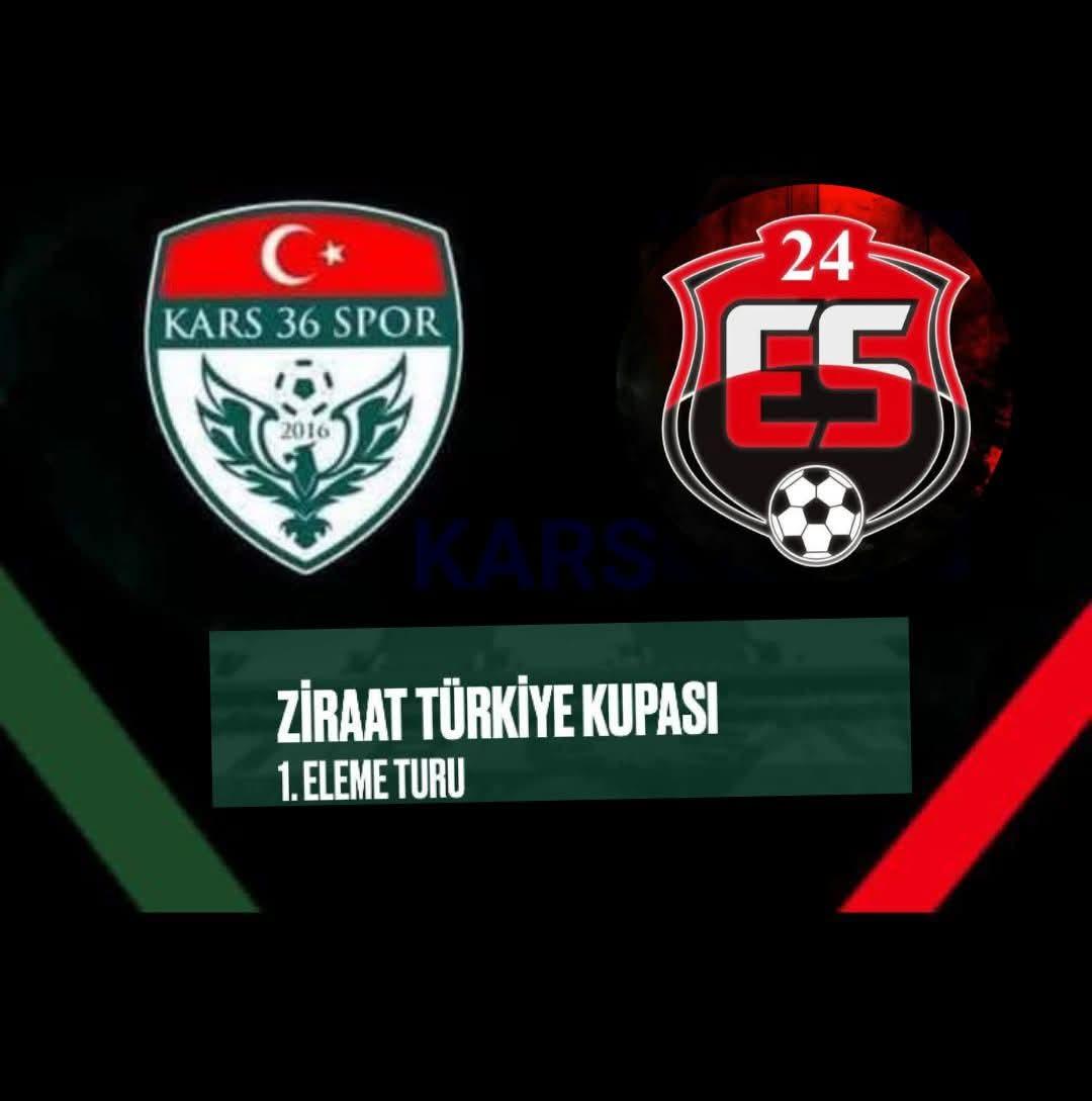 Kars36 Spor, Türkiye Kupası’nda Anagold 24 Erzincanspor ile Eşleşti!