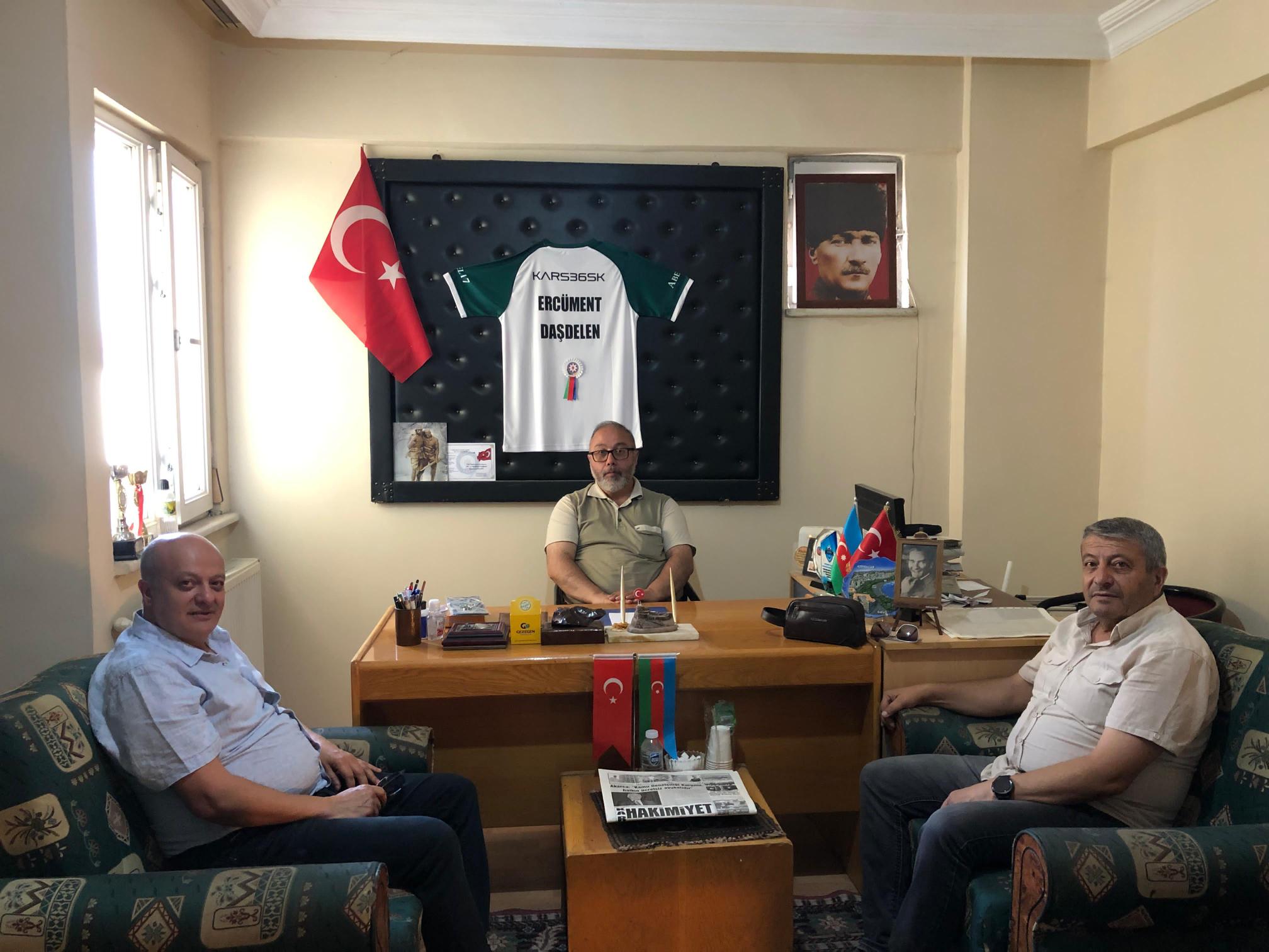 Karslı Avustralya İş İnsanı Hakan Zaman’dan Tek Haber Ajansı’na Ziyaret