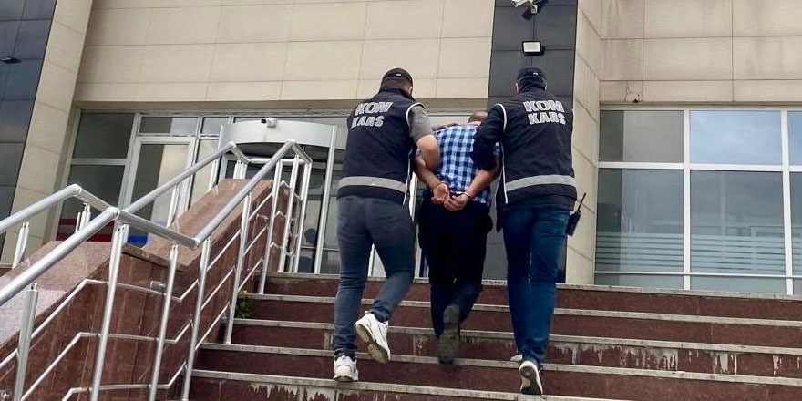 Kars’ta 15 Yıl 5 Ay Hapis Cezalı Hükümlü Şahıs Tutuklandı