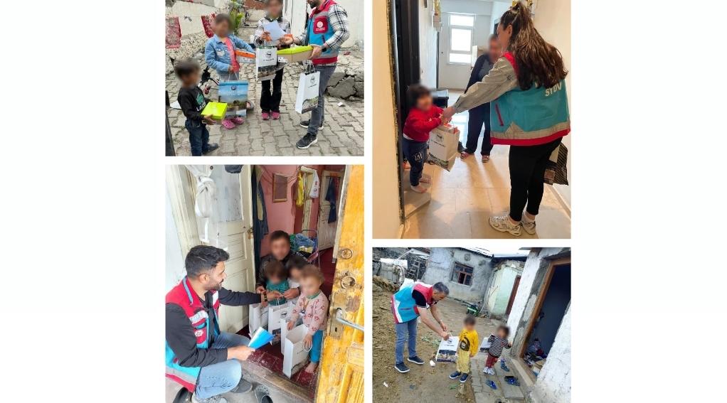 Kars’ta Devlet Korumasındaki Çocuklara Bayramlık Sürprizi