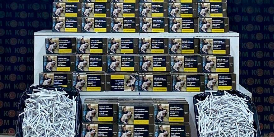 Kars’ta Kaçak Tütün Operasyonu: 30 Bin Doldurulmuş Makaron Ele Geçirildi