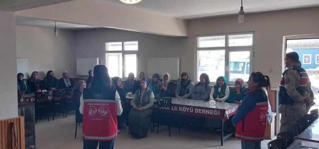 Kars’ta Kadına Yönelik Şiddetle Mücadele Kapsamında Bilgilendirme Çalışması Yapıldı