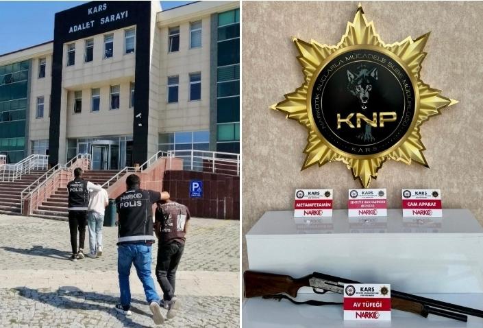 Kars’ta Uyuşturucu Operasyonu: 2 Şüpheli Tutuklandı