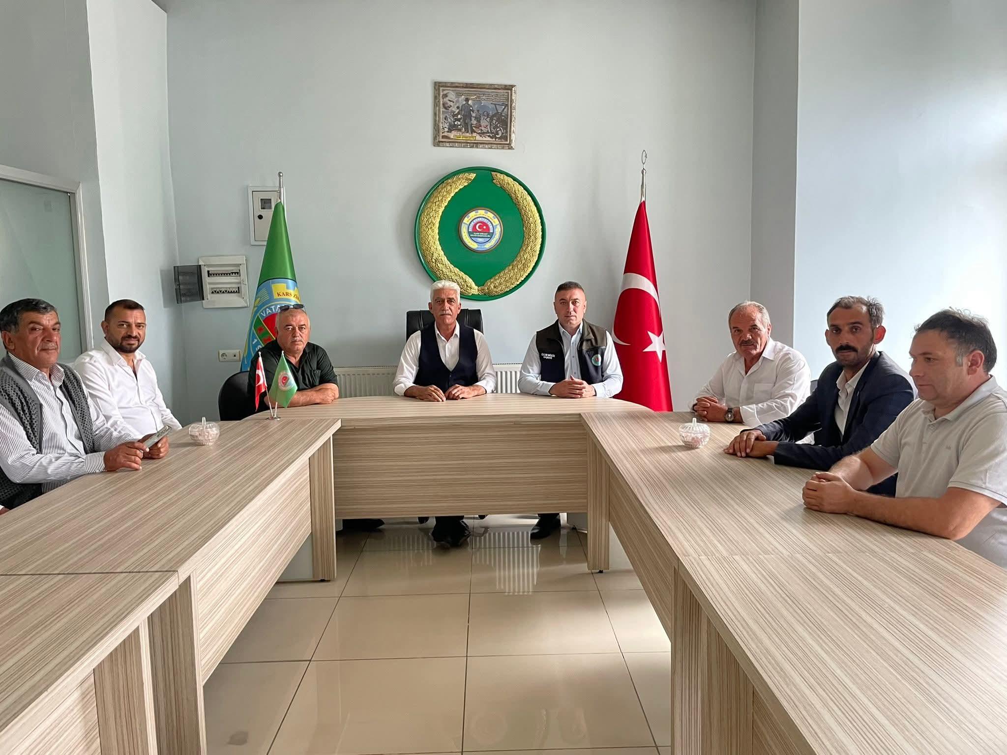 Kars’ta Ziraat Odaları Koordinasyon Toplantısı Gerçekleştirildi