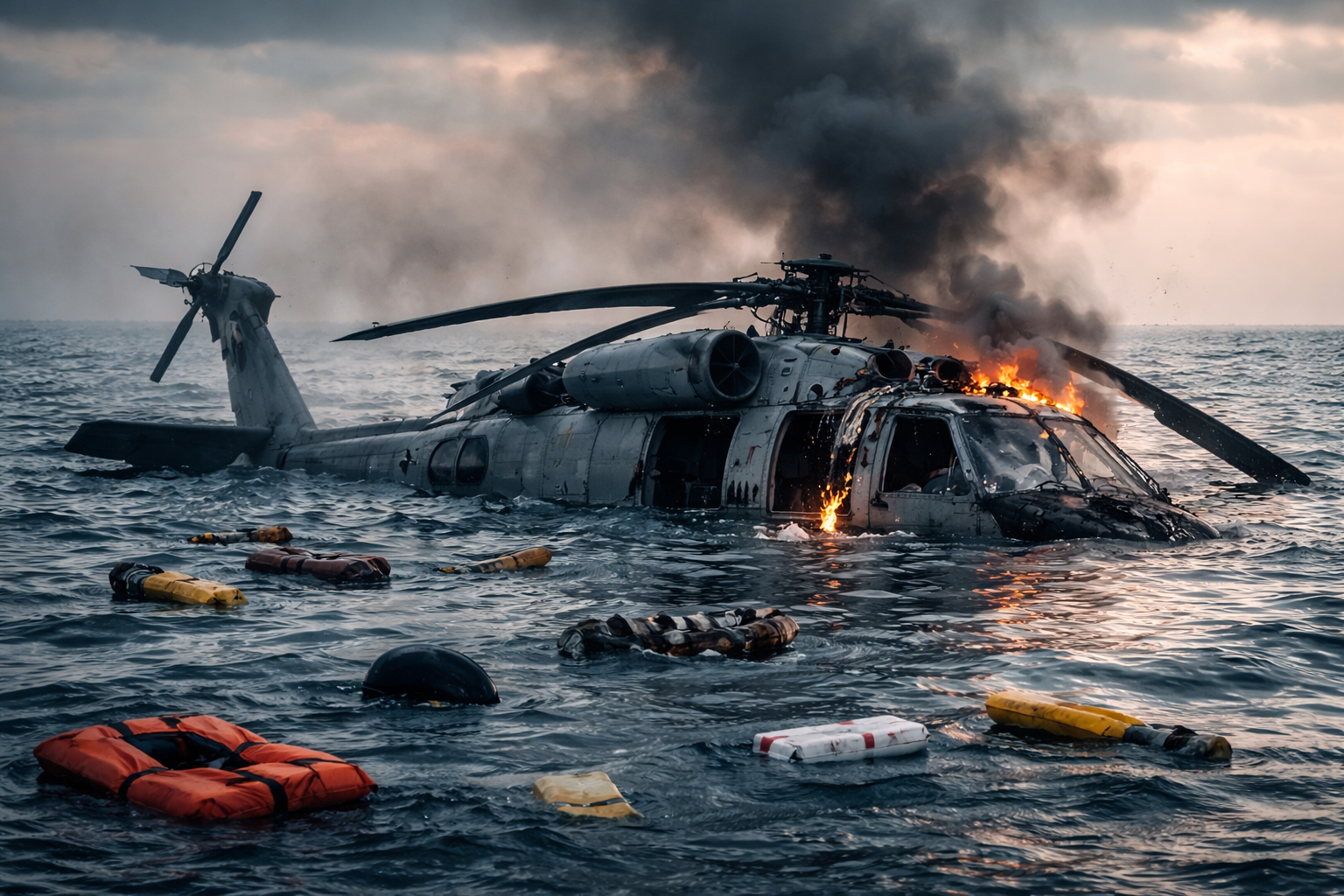 Katar’da Askeri Helikopter Kazası: Şehitler Var, MSB’den Açıklama