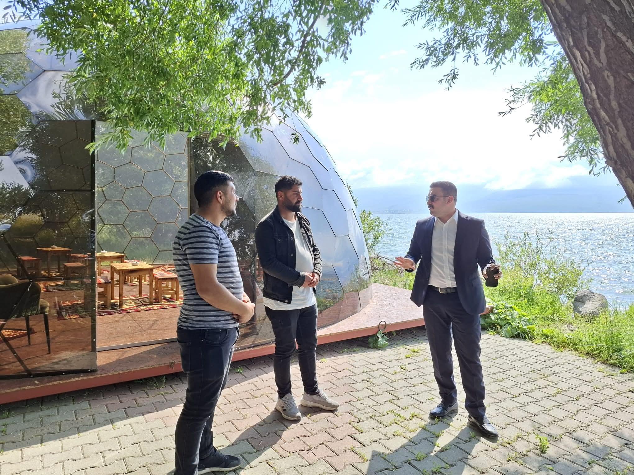Kaymakam Akköz’den Arpaçay’da İnceleme Ziyareti