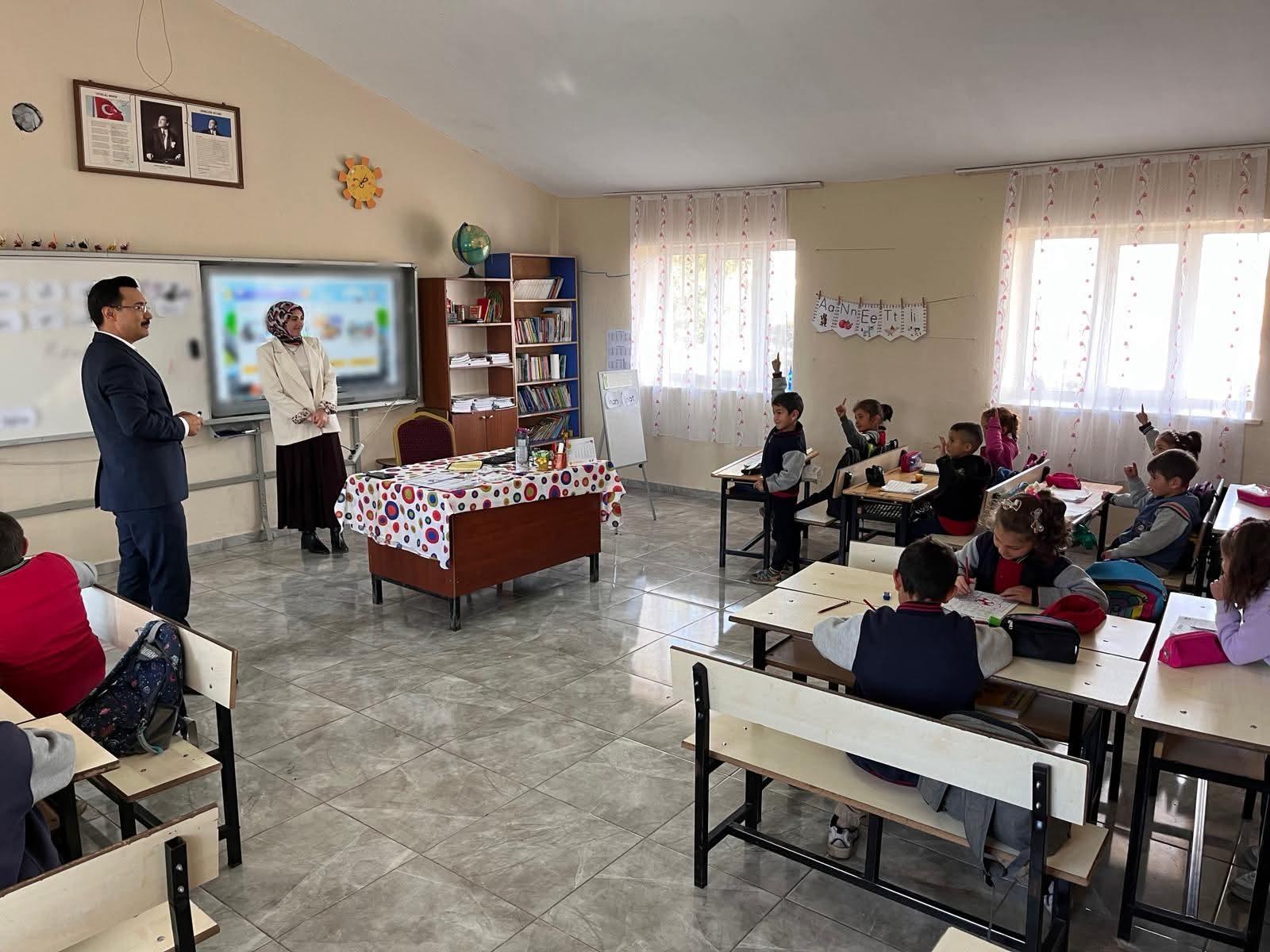 Kaymakam Demirtaş’tan Cebeci Köyü İlkokulu’na Ziyaret