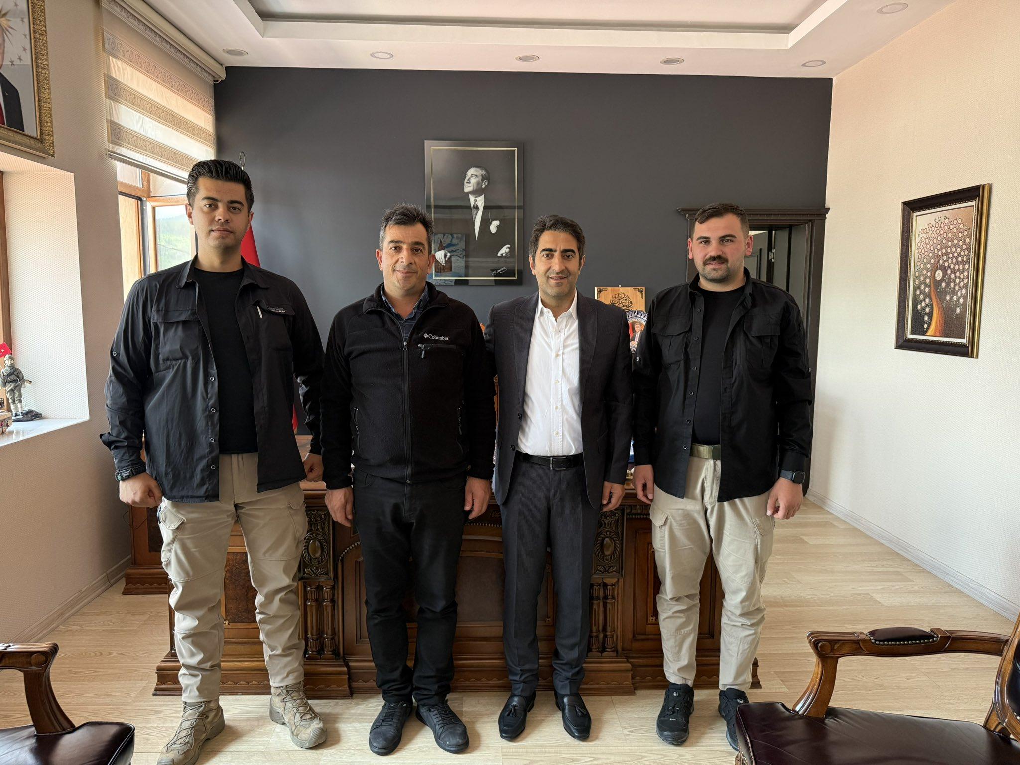 Kaymakam Enis Aslantatar, Kurban Bayramı’nda Personelle Bayramlaştı