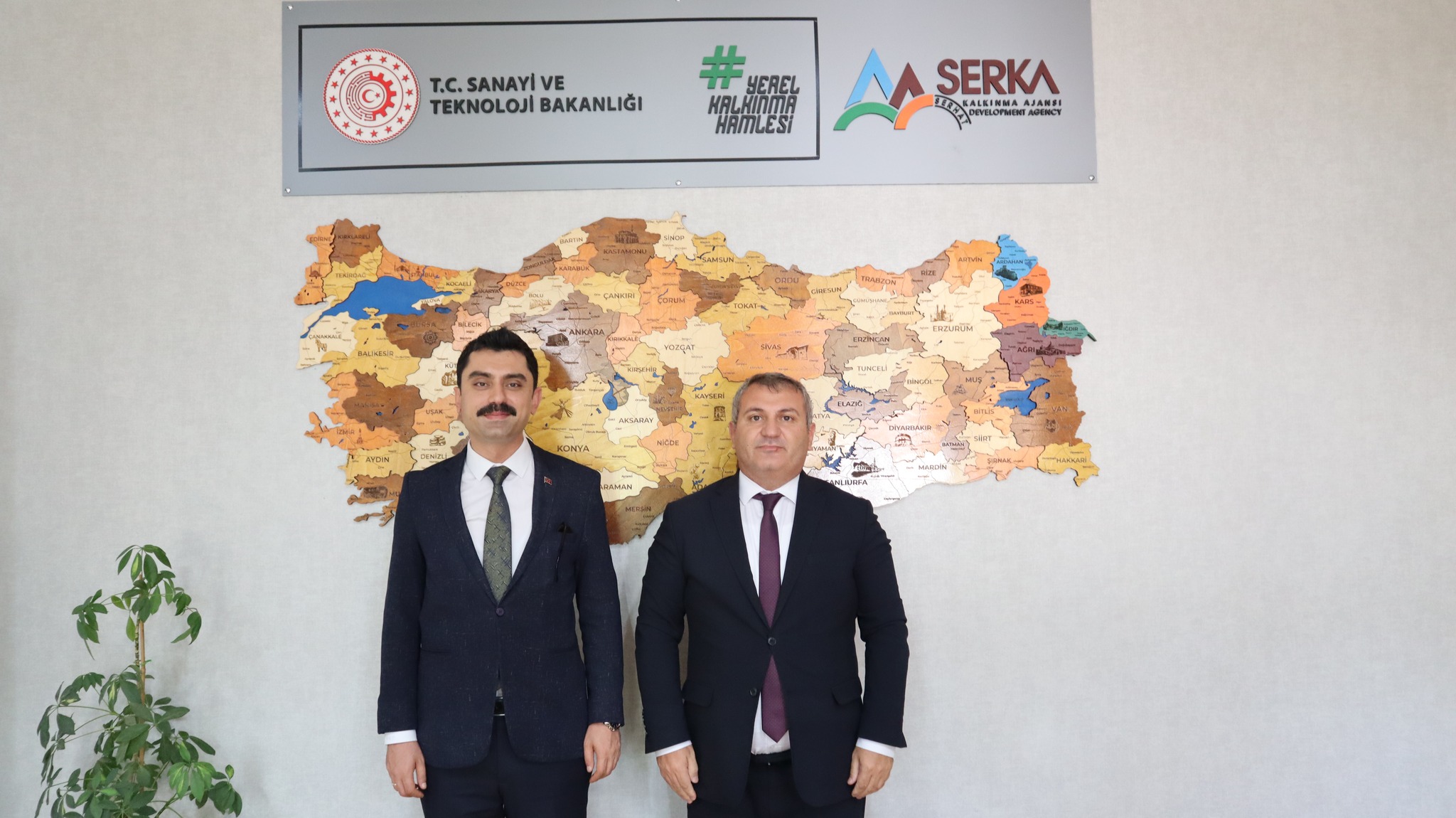 Kaymakam Muhammed Emin Tutal’dan SERKA’ya Ziyaret