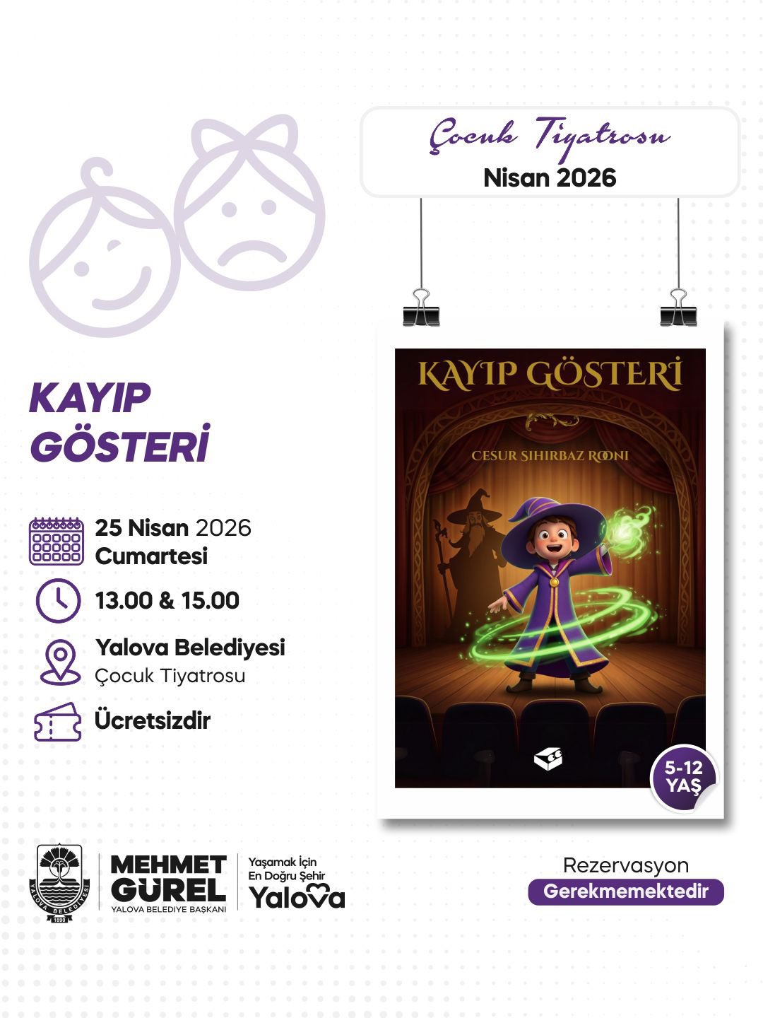 Kayıp Gösteri Yalova’da Çocuklarla Buluşmaya Hazırlanıyor