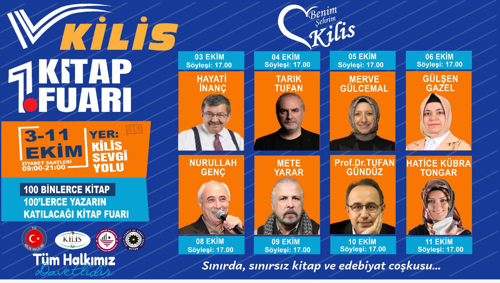 Kilis’te 1. Kitap Fuarı Kapılarını Açıyor
