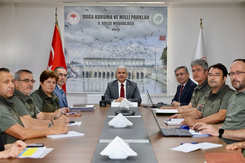 Konya Valisi İbrahim Akın’dan Doğa Koruma ve Milli Parklar 8. Bölge Müdürlüğüne Ziyaret