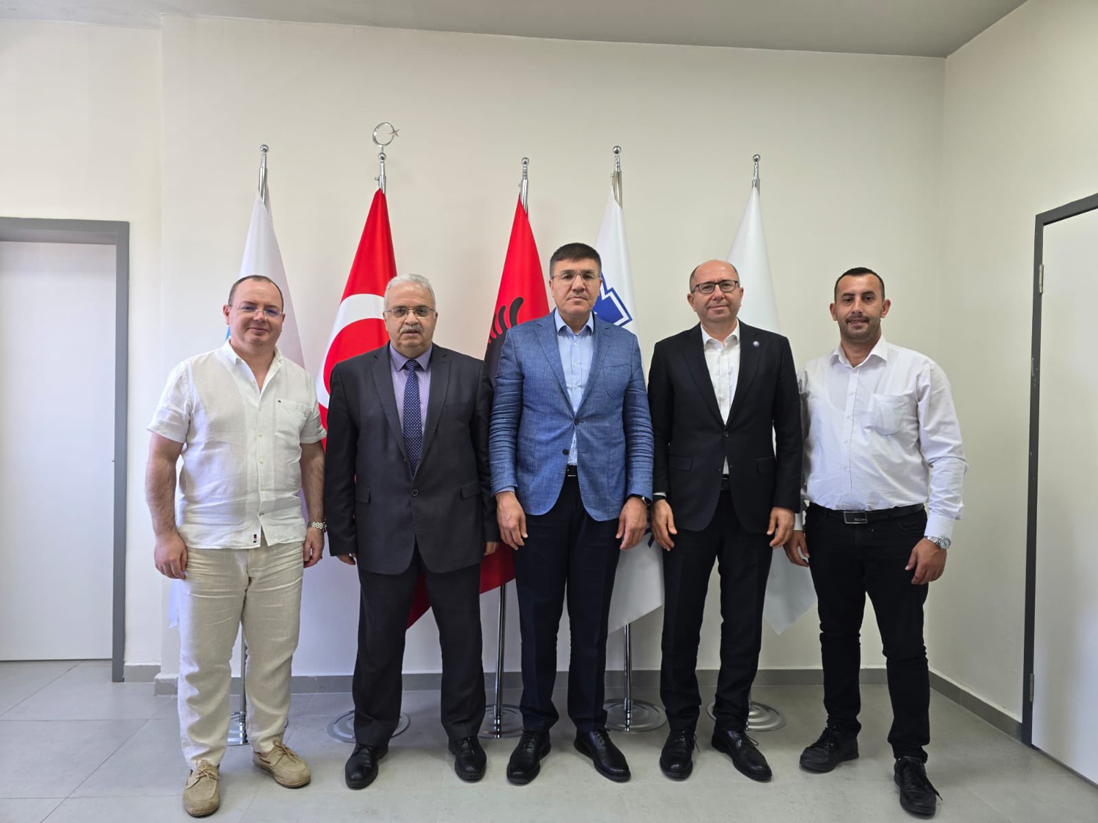 MAKÜ’den Arnavutluk’ta Uluslararası Akademik İş Birliği Temasları