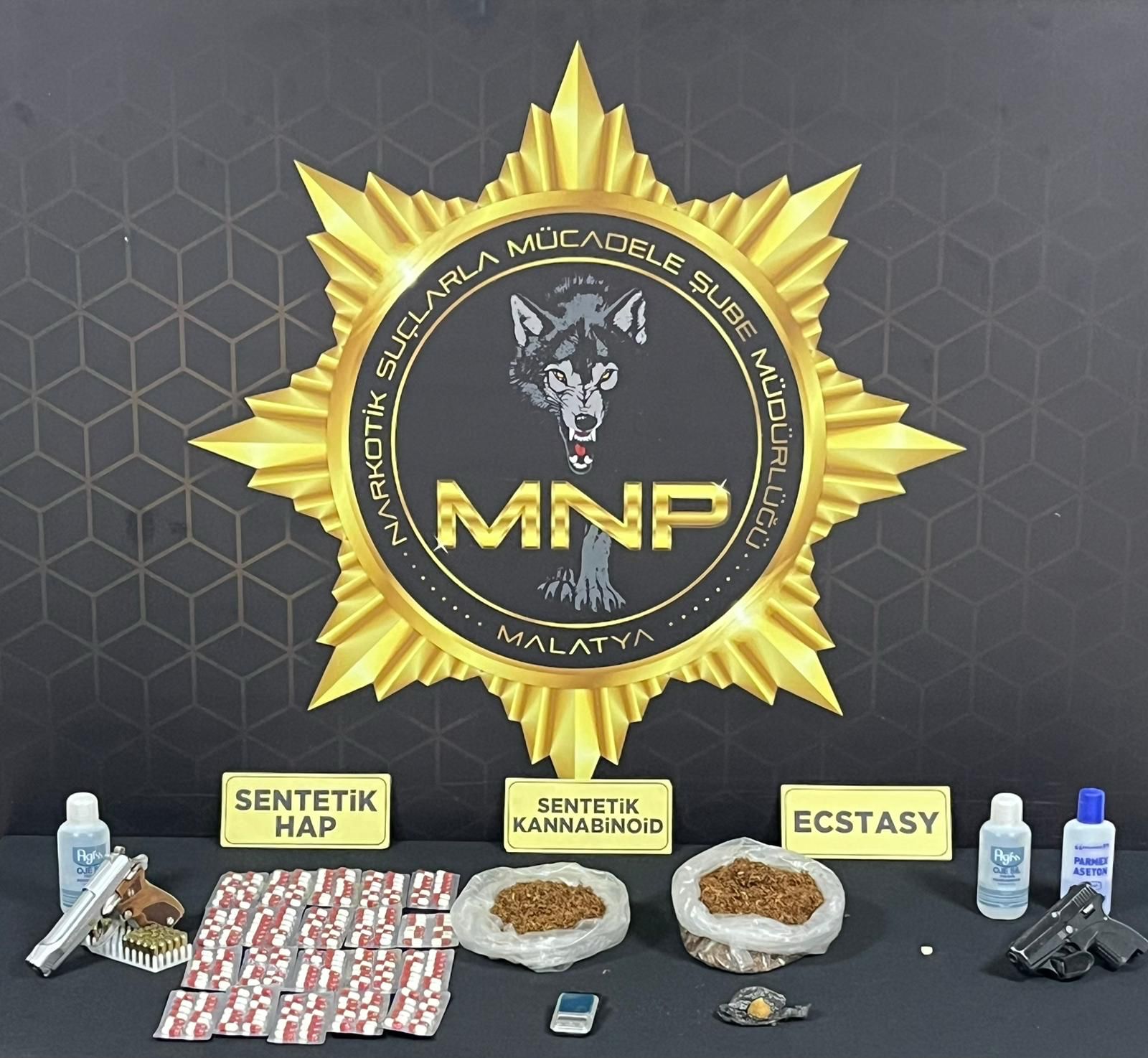 Malatya’da Uyuşturucuya Geçit Yok: Torbacılara Yönelik 3 Ayrı Operasyon, 9 Tutuklama